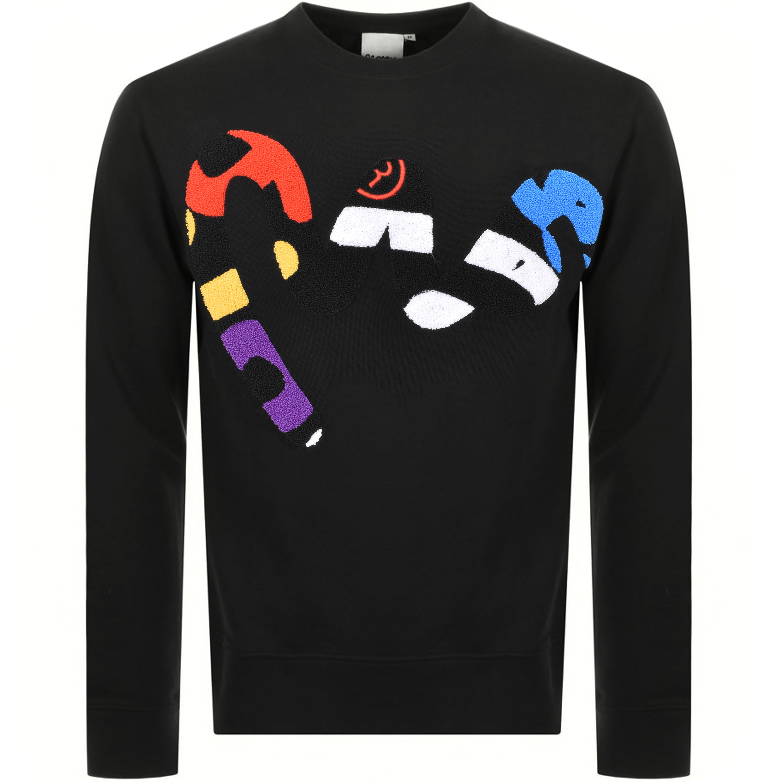 Alternative Image for ProductMoney Super Sig Chenille Sweatshirt Black1
